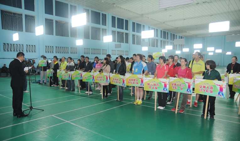 第二屆華億國際VIP羽毛球大獎賽開幕式