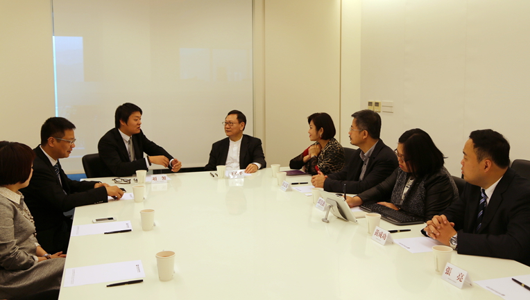 項領總裁考察李祖原聯合建筑師事務所