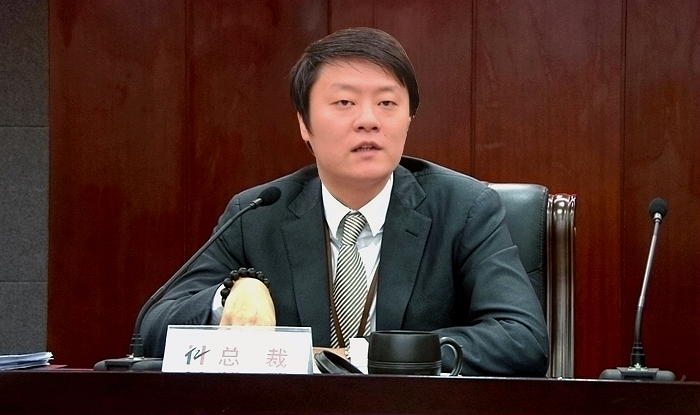 項領總裁主持會議