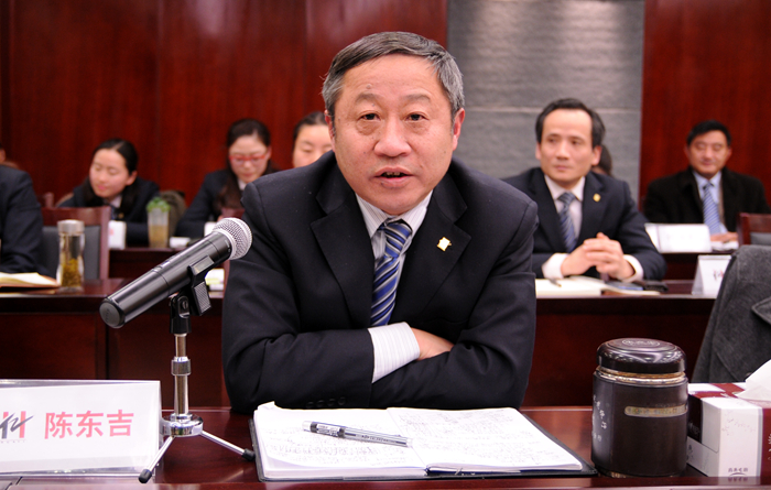 集團顧問陳東吉討論發言