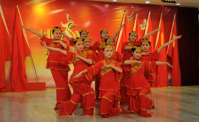 精彩的文藝表演