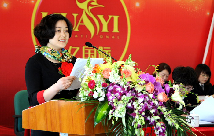 先進個人代表發表獲獎感言